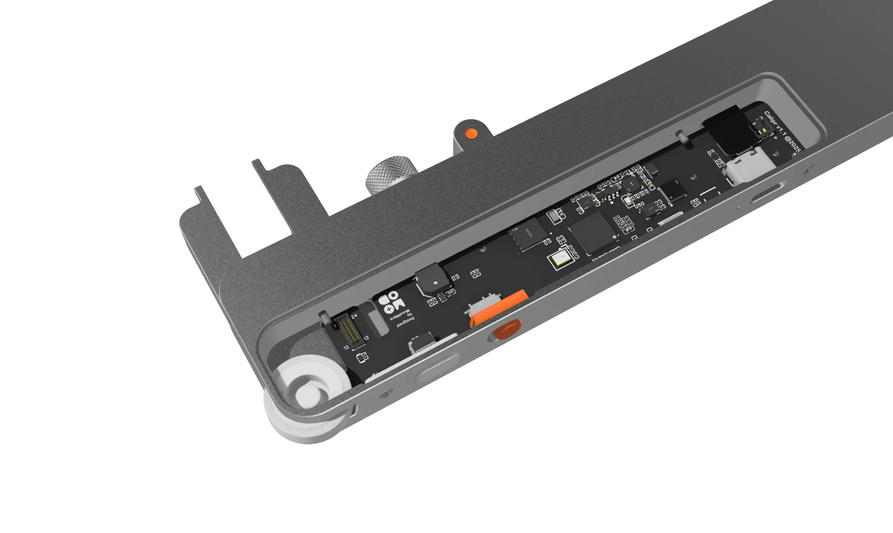 Integrated electronics and display